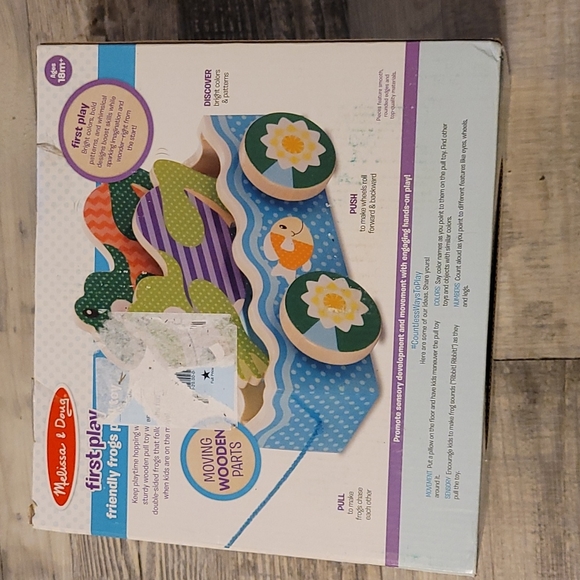 ❣Pull along frog - Picture 2 of 4